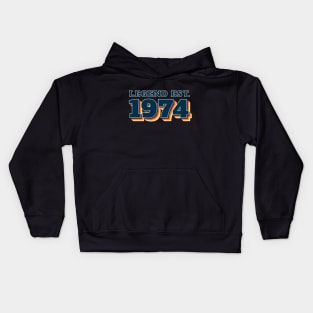 Legend Established 1974 Kids Hoodie